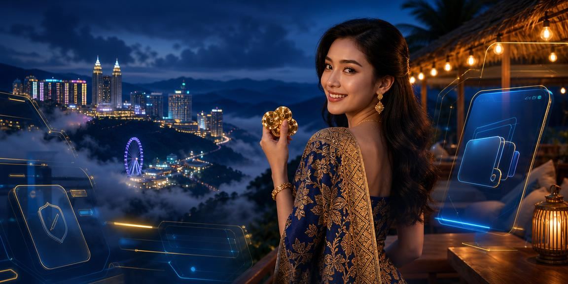 Aktiviti pertaruhan sukan di Genting Highlands dengan suasana yang meriah dan antara muka moden