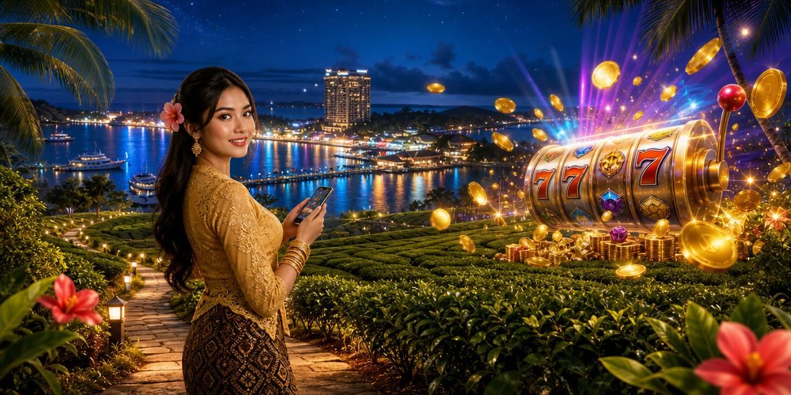 Pemain Malaysia memainkan slot dalam talian melalui aplikasi mudah alih 325i